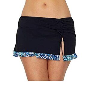 NWT PROFILE BY GOTTEX SKIRTED BIKINI BOTTOM NWT Size 8